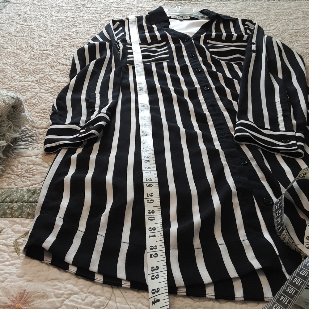 NEW, EXPRESS THE PORTOFIND SHIRT DRESS, SIZE XS - Picture 9 of 16